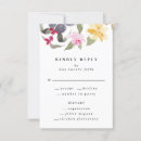 Search for dramatic rsvp cards Elegant