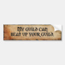 Search for warcraft bumper stickers World