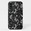Search for skeleton iphone cases Black