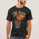 Search for basketball flames tshirts Flaming