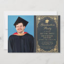 Search for boys graduation invitations Navy blue