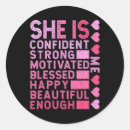 Search for she is strong stickers Black history month