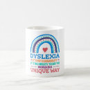 Search for dyslexia drinkware Awareness