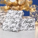 Search for naughty christmas wrapping paper Cute