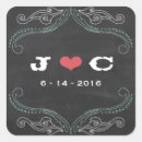 Search for blackboard wedding stickers Typography