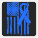 Search for american flag ribbon stickers Blue