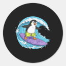 Search for surfing penguin stickers Summer