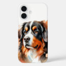 Search for watercolor mountain iphone cases Bernese mountain dog