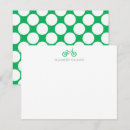 Search for polka dot monogram invitations Chic