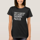 Search for funny crossword tshirts 100