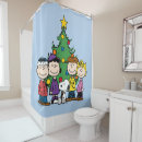 Search for christmas tree shower curtains Charlie brown
