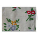 Search for floral textile postcards Red