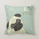 Search for pug cushions Heart