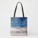 Search for umbrella tote bags Tropical beach