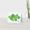 Search for four leaf clover cards Irish
