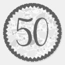 Search for 50th birthday party stickers Classic