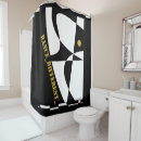 Search for retro black and white shower curtains Gold