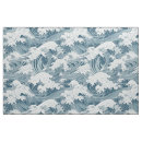 Search for japanese waves fabric Sea