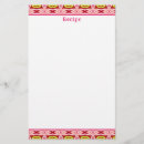 Search for recipe stationery paper Pink