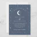 Search for celestial wedding invitations Moon and stars