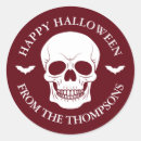 Search for red bats stickers Skull