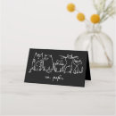 Search for funny place cards Black