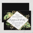 Search for foliage engagement party invitations Botanical