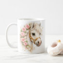Search for white horses mugs Pony
