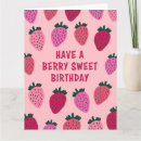 Search for berry pun cards Strawberry
