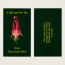 Search for businesscards gift tags Flower