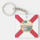 Search for sunshine state key rings Florida state flag
