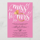 Search for miss to mrs shower invitations Chic