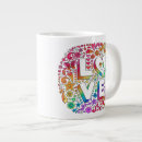 Search for psychedelic rainbow mugs Hippie