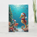 Search for sea turtle christmas cards Seahorse