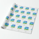 Search for hydrangea flowers wrapping paper Nature