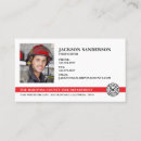 Search for department business cards Firefighter