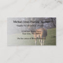Search for hunting business cards Deer