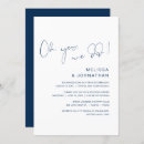 Search for we eloped party invitations Elopement