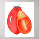 Search for tomatoes posters Watercolor