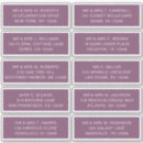Search for lavender address stickers Modern