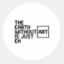 Search for earth without art stickers Environmental awareness