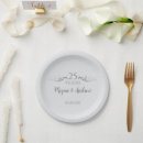 Search for 20th anniversary paper plates Elegant