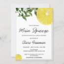 Search for lemon slice invitations Watercolor