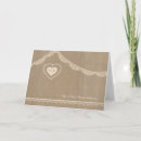 Search for burlap and lace thank you cards Shower