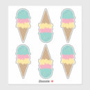 Search for retro ice cream stickers Birthday