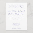 Search for periwinkle wedding invitations Calligraphy
