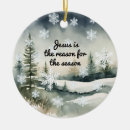 Search for catholic christmas tree decorations Jesus