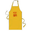 Search for music designs aprons Vintage