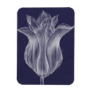 Search for tulips rectangular magnets Silhouettes