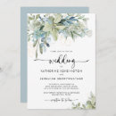 Search for romantic floral wedding invitations Dusty blue